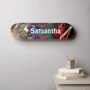 AMERICAN GRAFFITI WARRIOR UNICORN SKATEBOARD