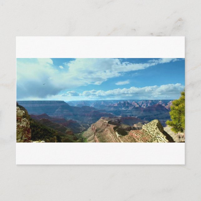 American Grand-canyon mountain ranges landscapes Postcard (Front)