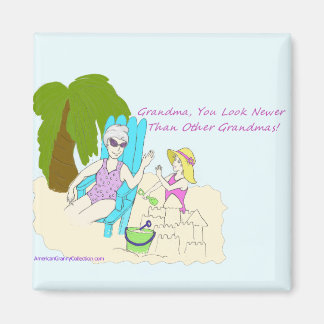 American Granny Looks Newer Magnet