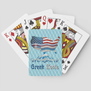 American Greek Roots Playing Cards