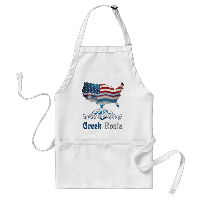 American Greek Roots Standard Apron (Front)