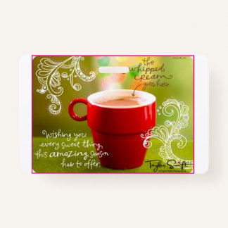 american greeting cards ID badge