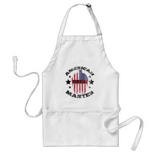 AMERICAN GRILL MASTER - KAMADO USA FLAG STANDARD APRON