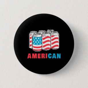American Grown African Roots Usa Flag Black Histor 6 Cm Round Badge