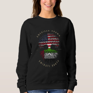 American Grown Emirati Heart Love United Arab Emir Sweatshirt
