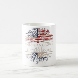 American grown finnish roots coffee mug