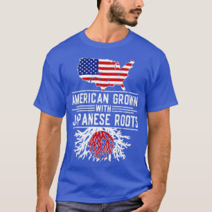 American Grown Japanese Roots Pride Japan T-Shirt
