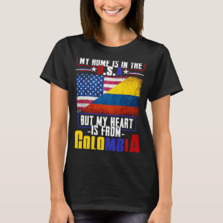 American Grown Patriot Colombian American from Col T-Shirt