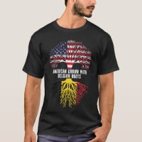 American Grown with Belgian Roots USA Flag