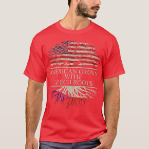 American Grown with Czech Roots T-Shirt