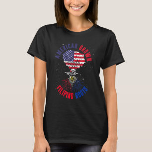 American Grown With Filipino Roots Pinoy Pinay Phi T-Shirt