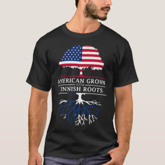 American Grown with Finnish Roots Finland Premium T-Shirt