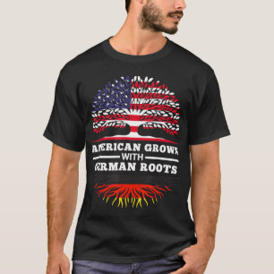 American Grown With German Roots Family Heritage G T-Shirt