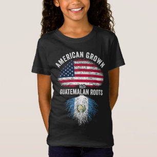 American Grown With Guatemalan Roots USA Guatemala T-Shirt