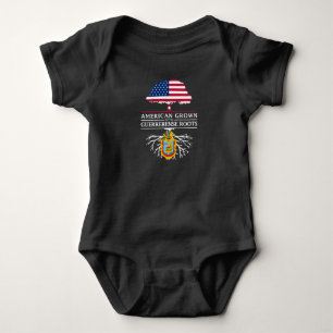American Grown with Guerrerense Roots Mexico Baby Bodysuit