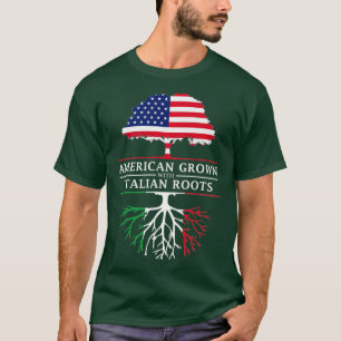 American Grown with Italian Roots  Italy Premium T-Shirt
