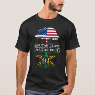 American Grown with Jamaican Roots   Jamaica T-Shirt