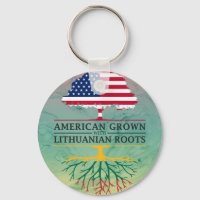 American Grown with Lithuanian Roots Marble Style