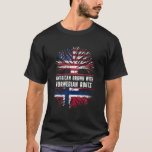 American Grown With Norwegian Roots USA Flag Norwa T-Shirt<br><div class="desc">Funny heritage Norwegian Norway USA Flag pride gifts Patriotic tshirt. Great gift for kids, mum, dad, brother, sister, son, daughter, boys, girls, family, husband, wife, friend, grandma, grandpa love sports team fan.Great Immigrants Grown with tree Root t shirt for Birthday bday christmas thanksgiving Halloween hanukkah Fourth 4th of July. Complete...</div>