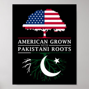 American Grown With Pakistani Roots Poster