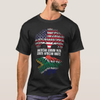 American Grown with South African Roots USA Flag