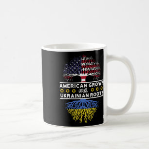 American Grown With Ukrainian Roots - Ukraine 1 Coffee Mug