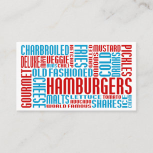 american hamburgers (chitChat) Loyalty Card