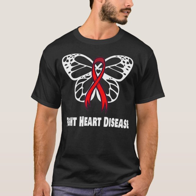 American Health Heart Disease Awareness  T-Shirt (Front)