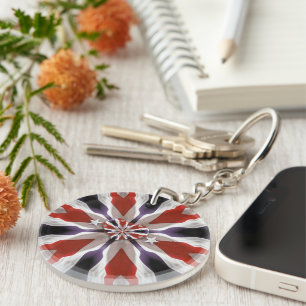 American Heart Key Ring