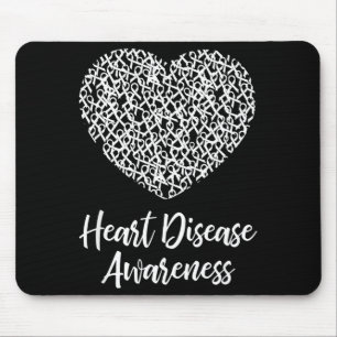 American Heart Month Suprt Tees Co Heart Disease A Mouse Mat