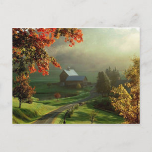 American Heartland Farm Postcard
