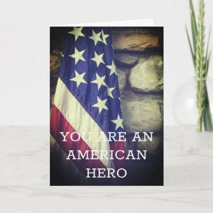 American Hero Veterans Day Card