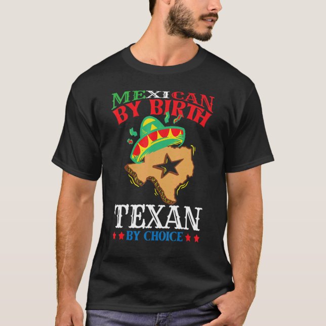 American Hispanic Texas Mexico T-Shirt (Front)
