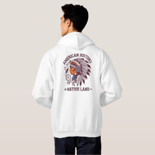 American History Native Land.Indian.Chief Classic Hoodie