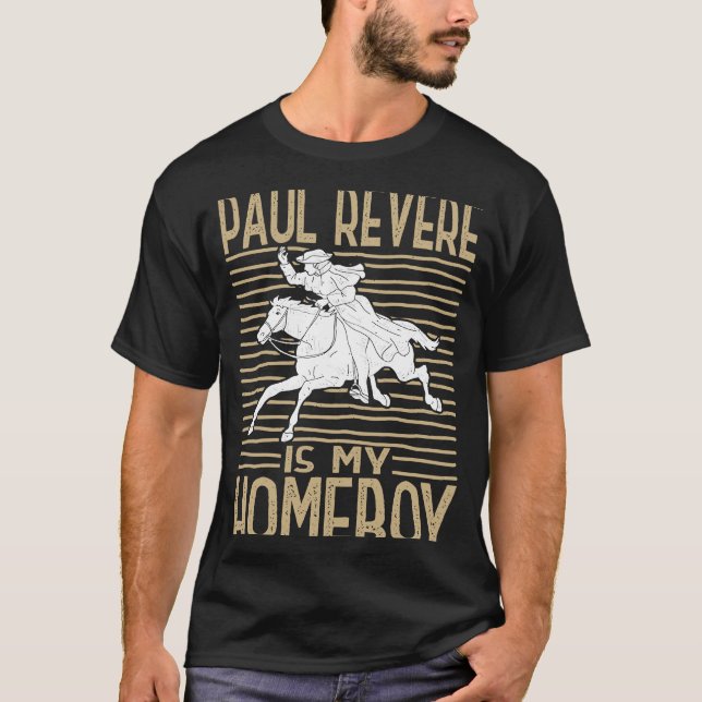 American History  Paul Revere T-Shirt (Front)