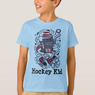 American Hockey Kid T-Shirt