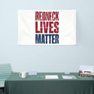 American Holiday Redneck Matter 4th Of July USA Banner