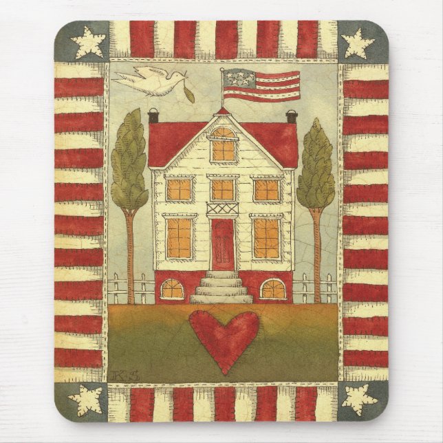 AMERICAN HOME MOUSE MAT (Front)
