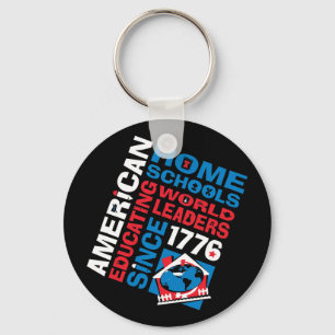 American Home Schools Key Ring