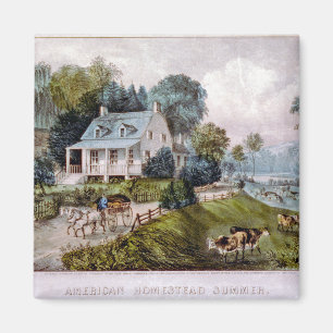 American Homestead Summer Magnet
