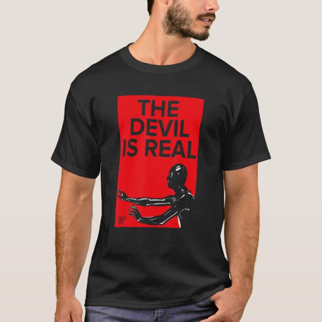 American Horror Hotel Devil Is Real T-Shirt (Front)