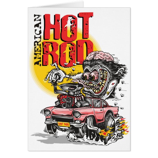 american hot rod card