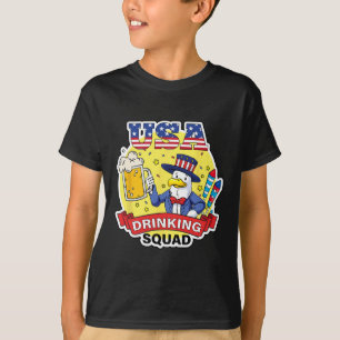 American Howdy Western Cowgirl Cowboy Rodeo 4th Of T-Shirt
