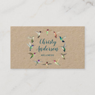 American Hummingbirds  Business Card