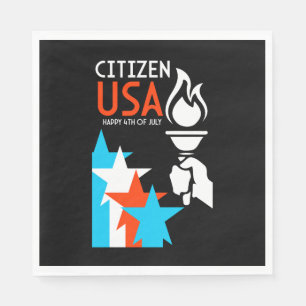 American Independance Day Napkin