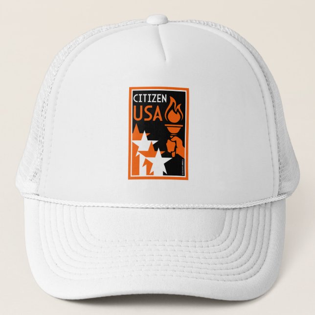 American Independance Day Trucker Hat (Front)