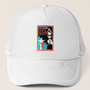 American Independance Day Trucker Hat