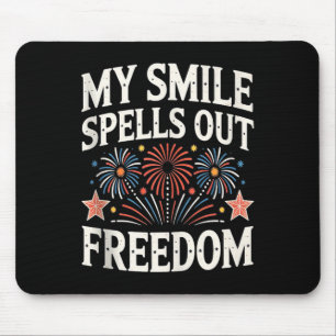 American Independence Day Men Women. 4th Of July T Mouse Mat