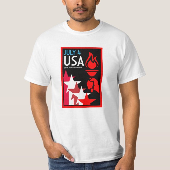American Independence Day T-Shirt (Front)