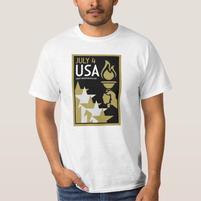 American Independence Day T-Shirt (Front)
